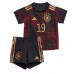 Německo Leroy Sane #19 Dětské Oblečení Venkovní Dres MS 2022 Krátkým Rukávem (+ trenýrky)